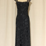 VS Gold Label Black Dress with Sheer Back