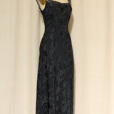 VS Gold Label Black Dress with Sheer Back