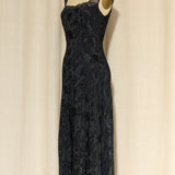 VS Gold Label Black Dress with Sheer Back