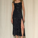 VS Gold Label Black Dress with Sheer Back