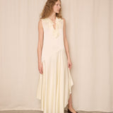 Fendi Drop Waist Ivory Dress