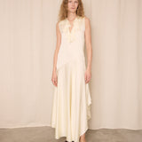 Fendi Drop Waist Ivory Dress