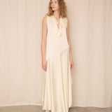 Fendi Drop Waist Ivory Dress