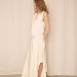 Fendi Drop Waist Ivory Dress