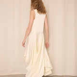 Fendi Drop Waist Ivory Dress