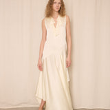 Fendi Drop Waist Ivory Dress