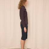 Miu Miu Vintage Brown Button Down