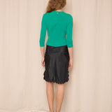 Versace Vintage Green Top
