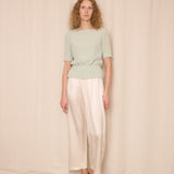 Chanel Vintage Light Blue Blouse