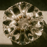 Sterling Silver and Grey Agate Link Bracelet