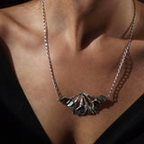 Sterling Silver Calla Lily Flower Necklace