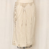 Latte Wool Skirt Set