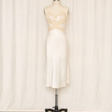1950’s Light Pink Nightgown with Lace Panels