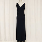 Alberta Ferretti Black Long Dress
