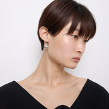 Vintage Sterling Silver Textured Drop Earrings