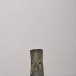 Discover the KKS Glass – a 5.5-inch tall, 3.5-inch wide handmade pottery glass with a 12oz capacity, featuring unique artisanal details.