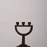 Discover the HutsulAuthentica Handmade Wooden Candlestick – an 11" x 7.5" artisan-crafted wooden decor piece, blending traditional craftsmanship with timeless elegance.