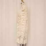 Cream Crocheted Tunic