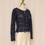 Moschino Cheap and Chic Lace Cardigan