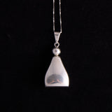 Taxco Mexico Sterling Silver Perfume Bottle Pendant on Chain