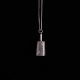 Sterling Silver Engraved Perfume Bottle Pendant Neacklace