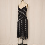 Ice Silk Asymmetrical Dress