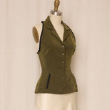 Plein Sud Green Vest