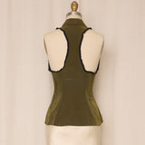 Plein Sud Green Vest