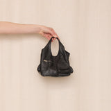 Gianni Chiarini Black Leather Bucket Bag