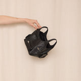 Gianni Chiarini Black Leather Bucket Bag