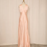 1930's Peach Slip Dress