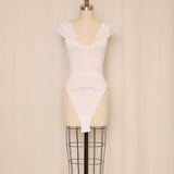La Perla Tricot White Lace Bodysuit