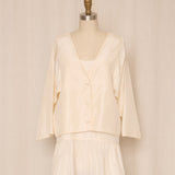 Jackie Henkelman Silk Button Down