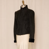 Alexander McQueen Shearling Fitted Jacket