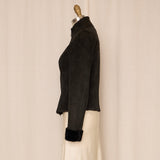 Alexander McQueen Shearling Fitted Jacket