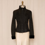 Alexander McQueen Shearling Fitted Jacket