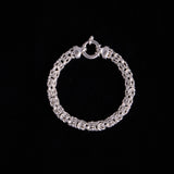 Sterling Silver Woven Bracelet made in Italy