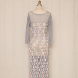 Crocheted Floral Dress