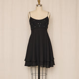 Faviana Black Mini Dress