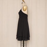 Faviana Black Mini Dress
