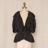 Vintage Black Cocoon Cardigan
