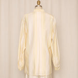 Vintage Escada Silk Striped Blouse