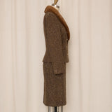 Blumarine Tweed Skirt Set