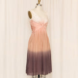 Philosophy di Alberta Ferretti Ombre Silk Dress