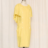 Karl Lagerfeld Vintage Yellow Linen Dress