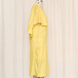 Karl Lagerfeld Vintage Yellow Linen Dress