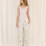 Kenzo Floral Embroidered Pants