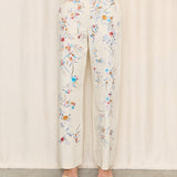 Kenzo Floral Embroidered Pants