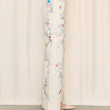 Kenzo Floral Embroidered Pants
