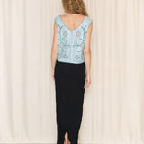 Yohji Yamamoto Pleated Black Skirt